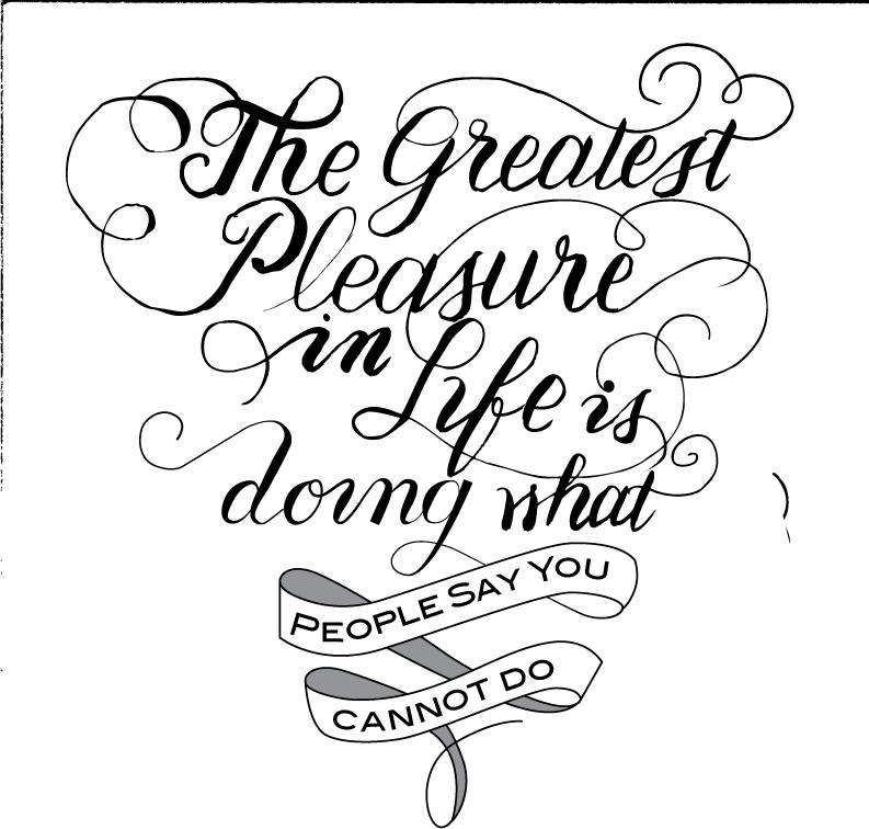 "The Greatest Pleasure ..." - image 3 - student project