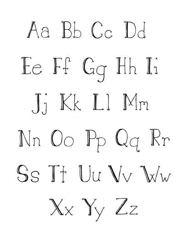 Hand-Drawn Typography 101 - image 7 - student project