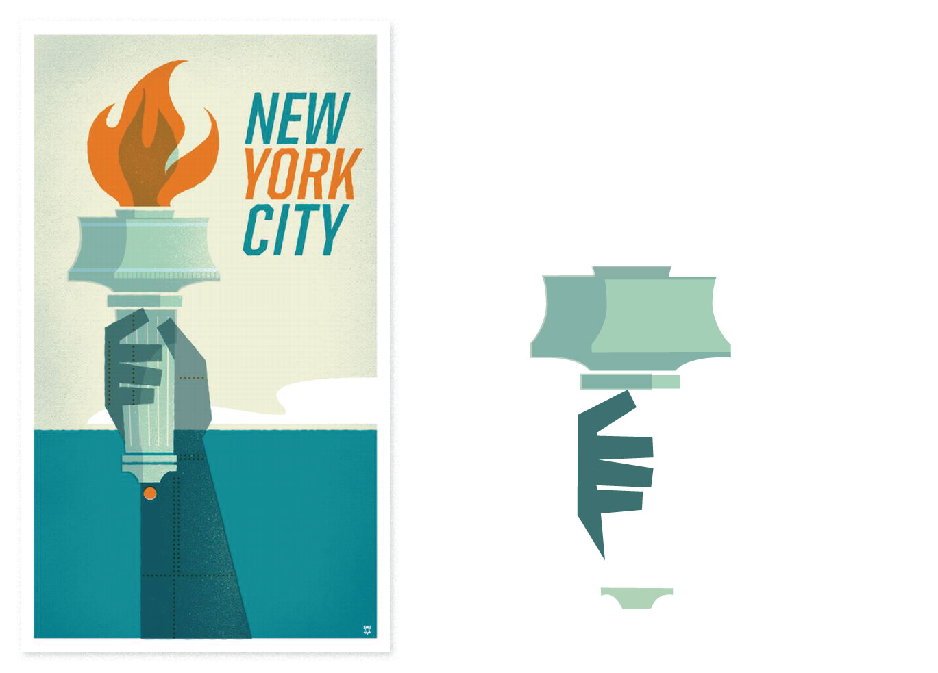New York Poster - image 5 - student project