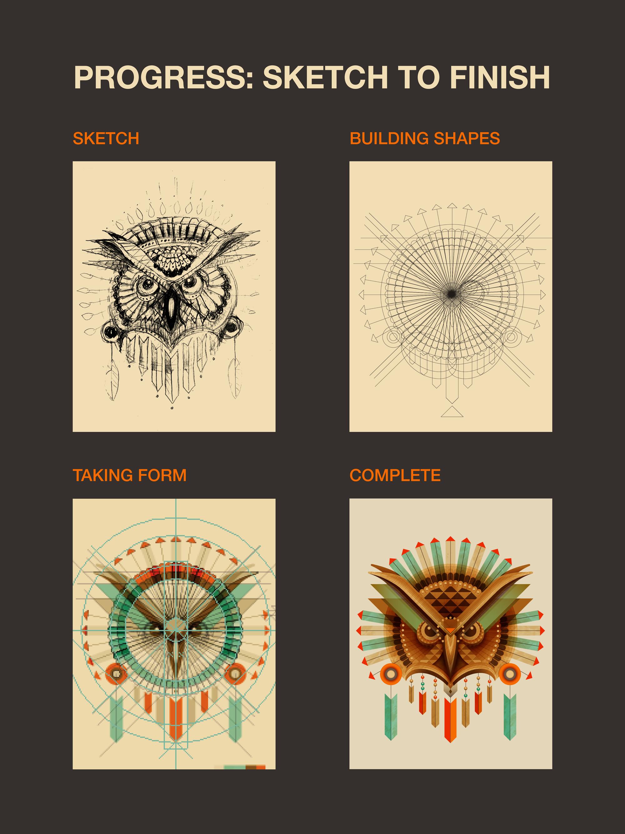 Geometric Owl - image 3 - student project