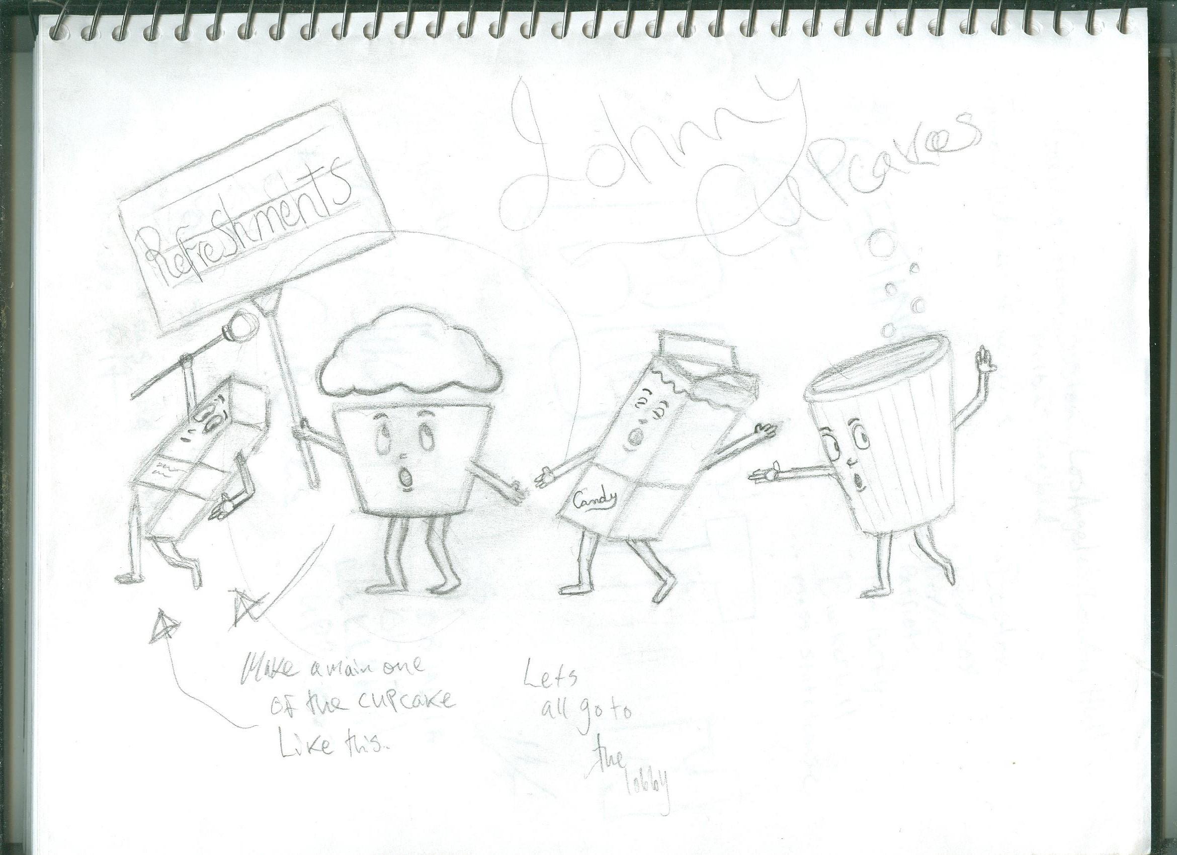 Justin McLaughlin's take on Johnny Cupcakes. - image 1 - student project