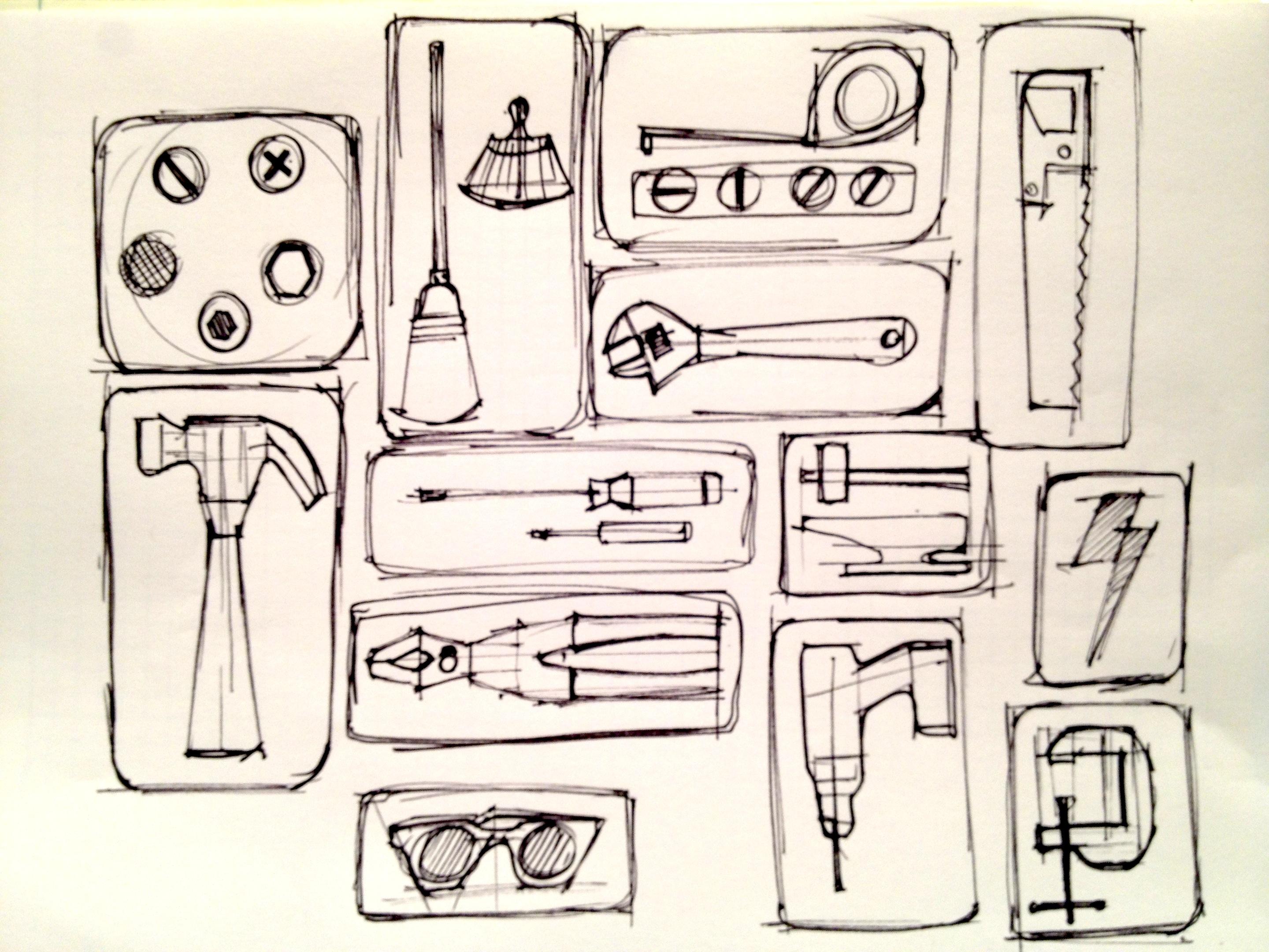 Tool categories for Design/Build space - image 1 - student project