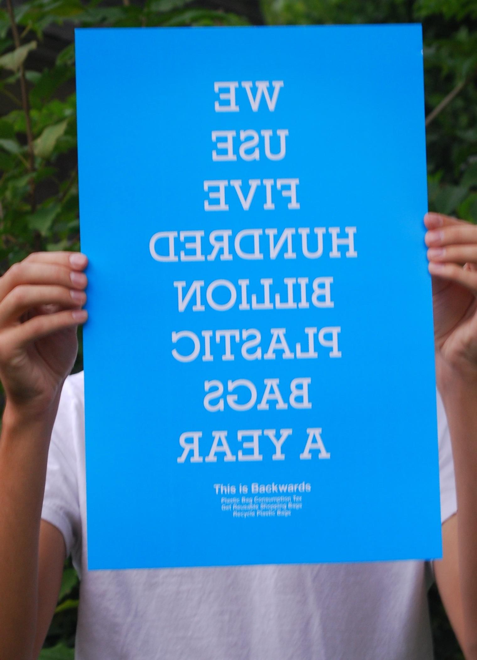 Backwards Poster Series - image 3 - student project