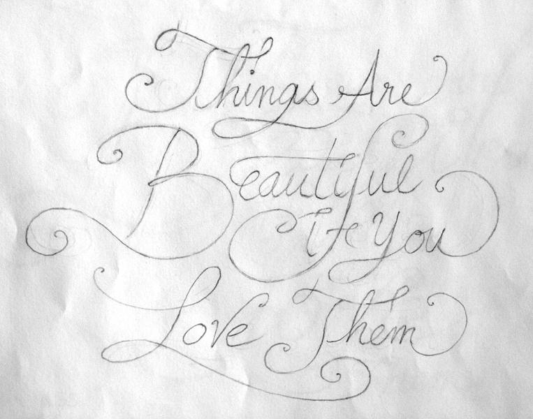 Things are Beautiful if you Love them - image 1 - student project