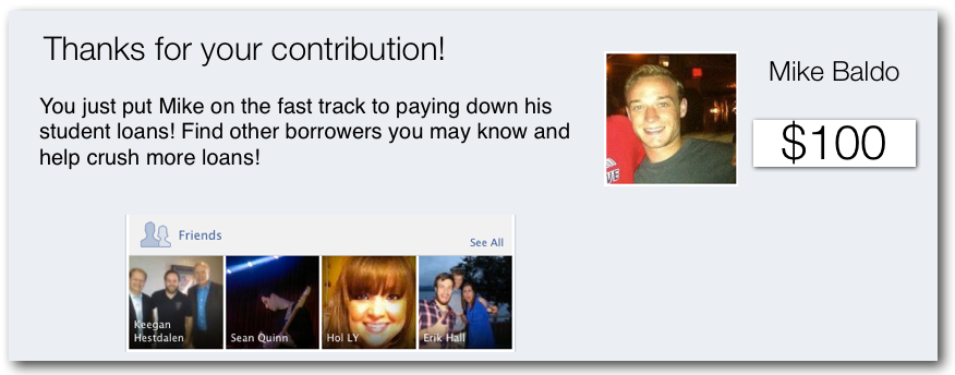 OwnMyLoans- Cooperative, rewarding, student loan repayment - image 4 - student project
