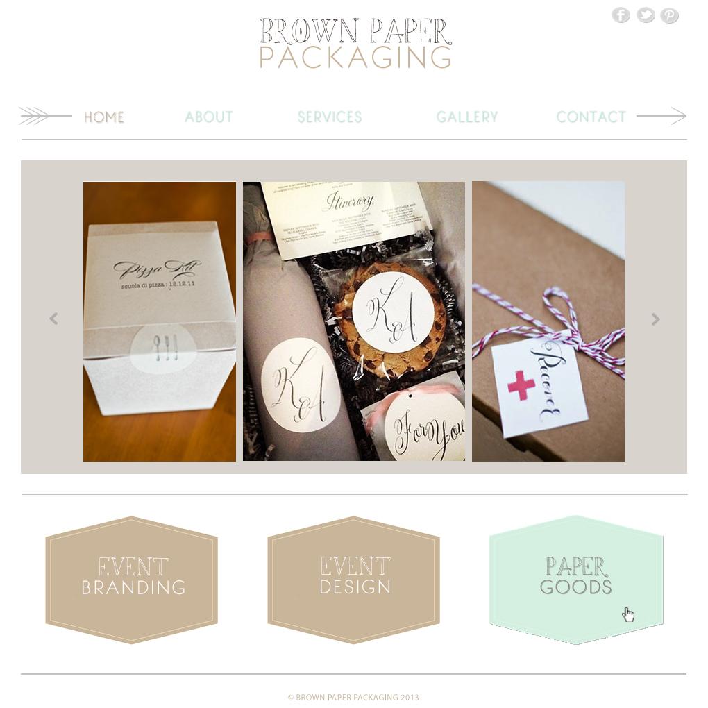 Brown Paper Packaging - image 1 - student project