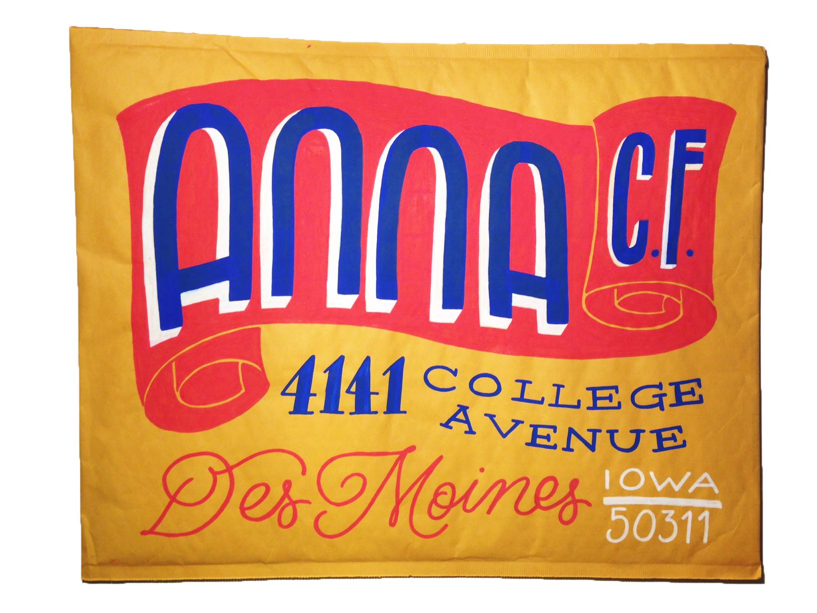 Lettering a Letter - image 2 - student project