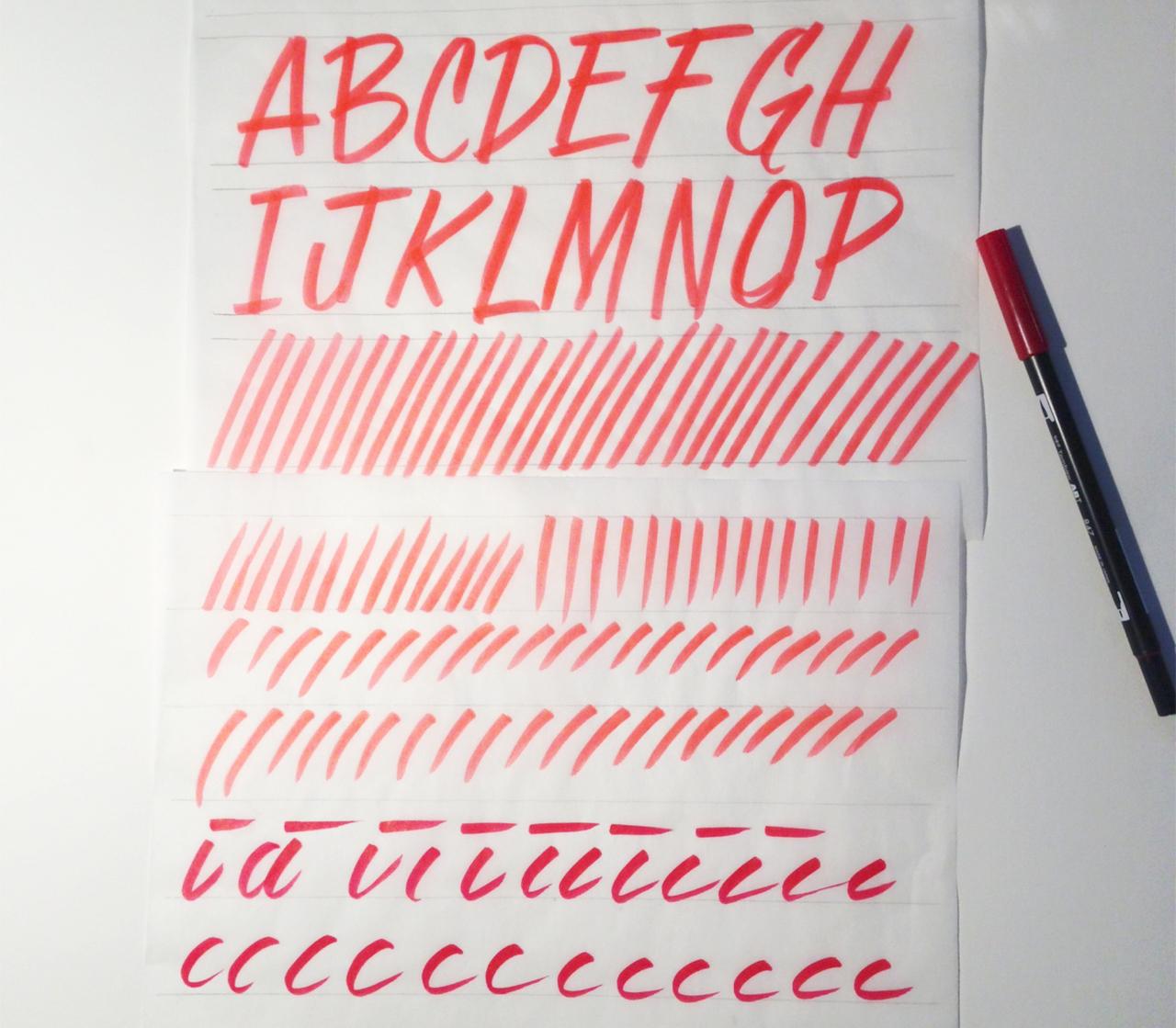 Lettering a Letter - image 8 - student project