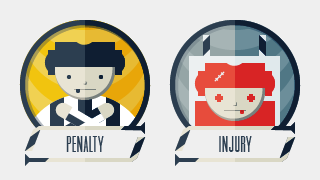 Hockey Game Badges - image 3 - student project