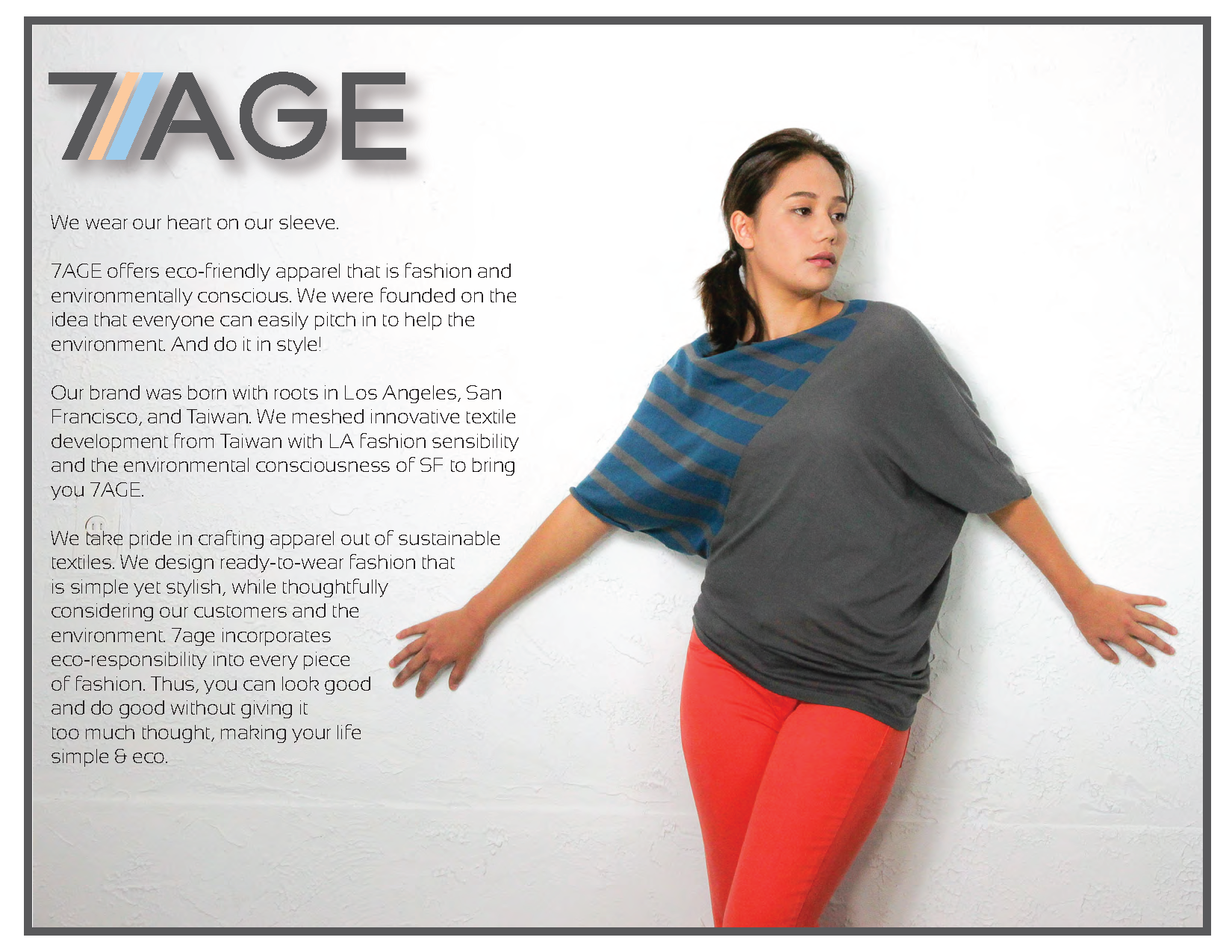 7AGE - Eco Apparel - image 2 - student project