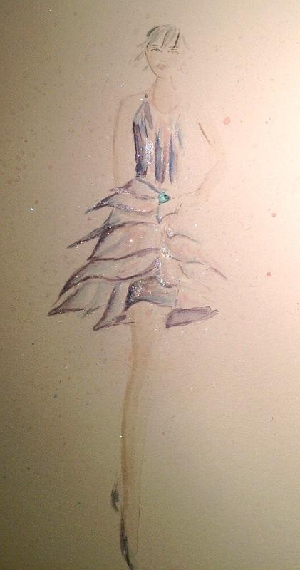 Final Embelishments: Fabulous Flowing Fashions - image 2 - student project