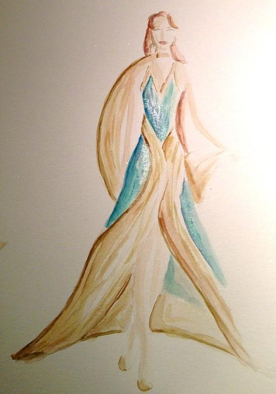 Final Embelishments: Fabulous Flowing Fashions - image 1 - student project