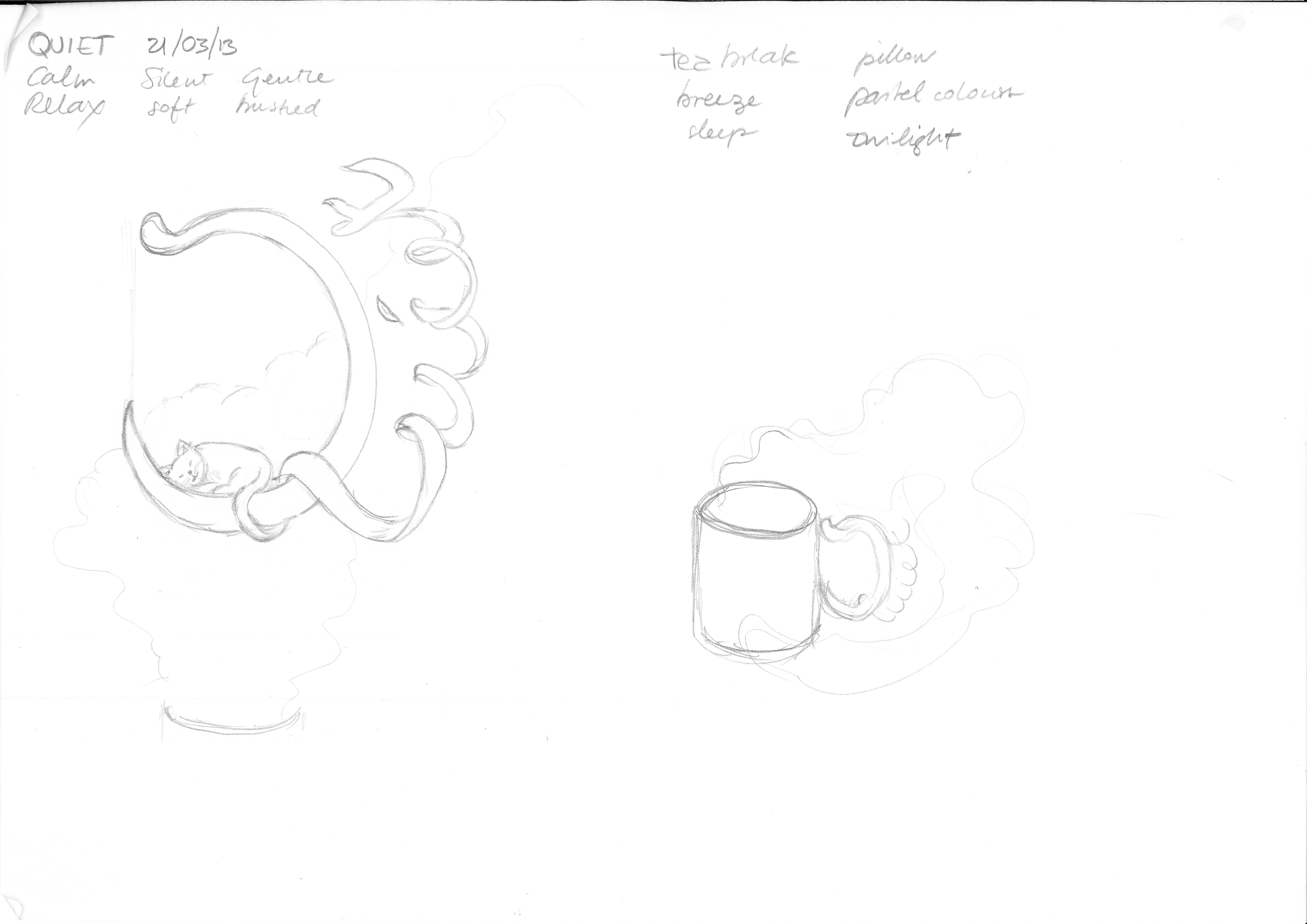 Quiet sketching - image 1 - student project