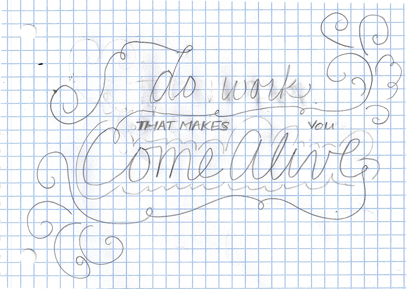 Work that makes you come alive - image 1 - student project