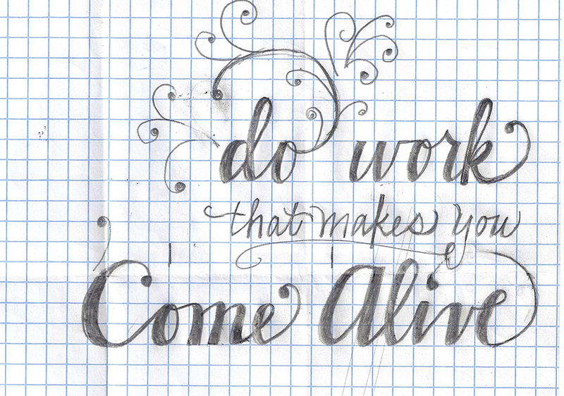 Work that makes you come alive - image 2 - student project