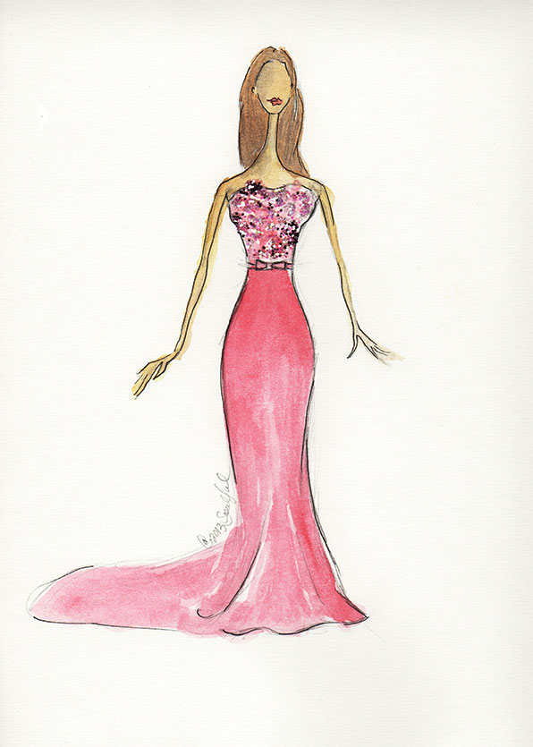 SKETCHES: Kerri Washington's Fashion Inspirations - image 9 - student project