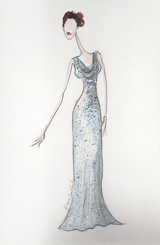 SKETCHES: Kerri Washington's Fashion Inspirations - image 13 - student project