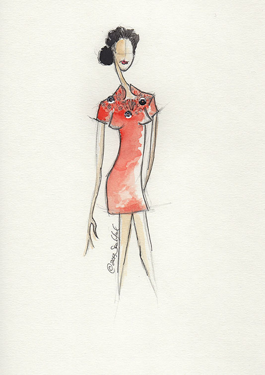 SKETCHES: Kerri Washington's Fashion Inspirations - image 12 - student project