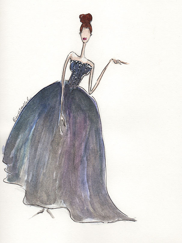 SKETCHES: Kerri Washington's Fashion Inspirations - image 10 - student project