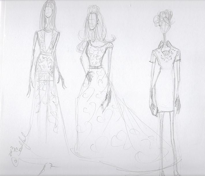 SKETCHES: Kerri Washington's Fashion Inspirations - image 7 - student project