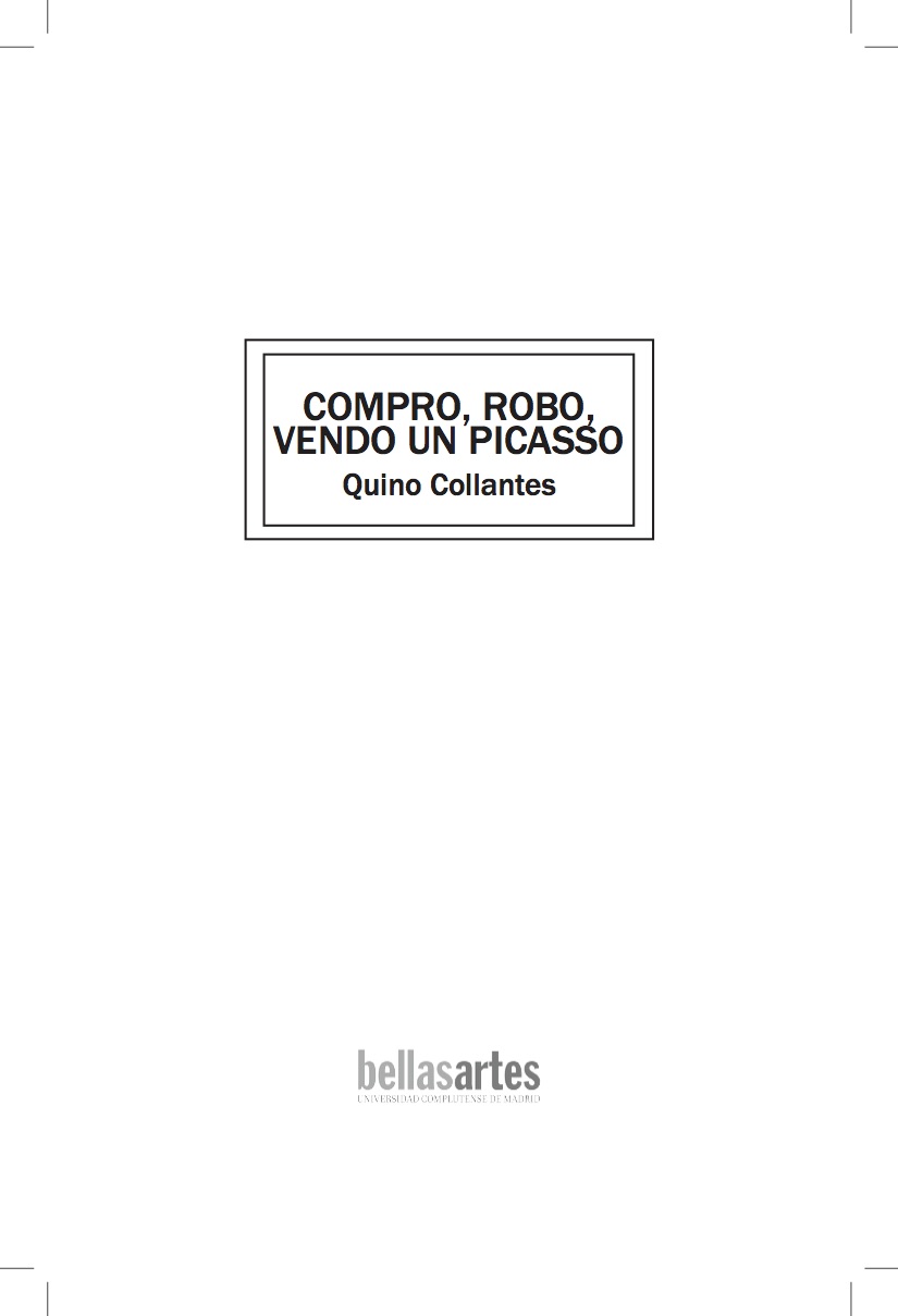 Compro, robo, vendo un Picasso- Quino Collantes - image 2 - student project