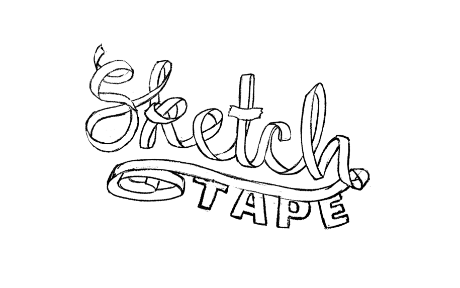 Sketch Tape Logo - image 3 - student project