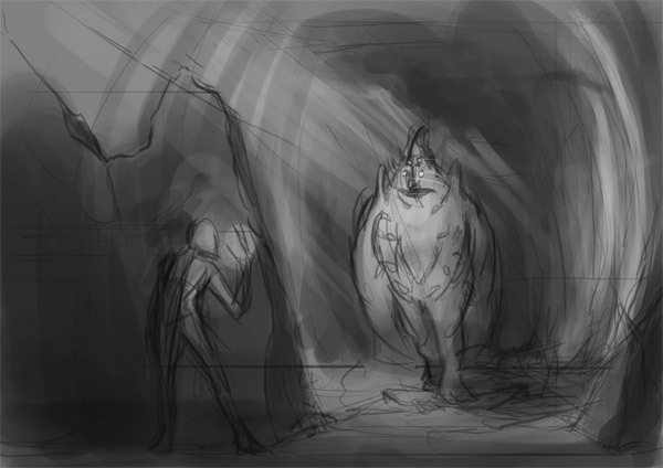 Visual Storytelling Piece - The Trial At The Ruins - image 2 - student project