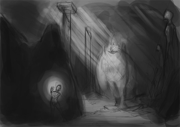 Visual Storytelling Piece - The Trial At The Ruins - image 3 - student project