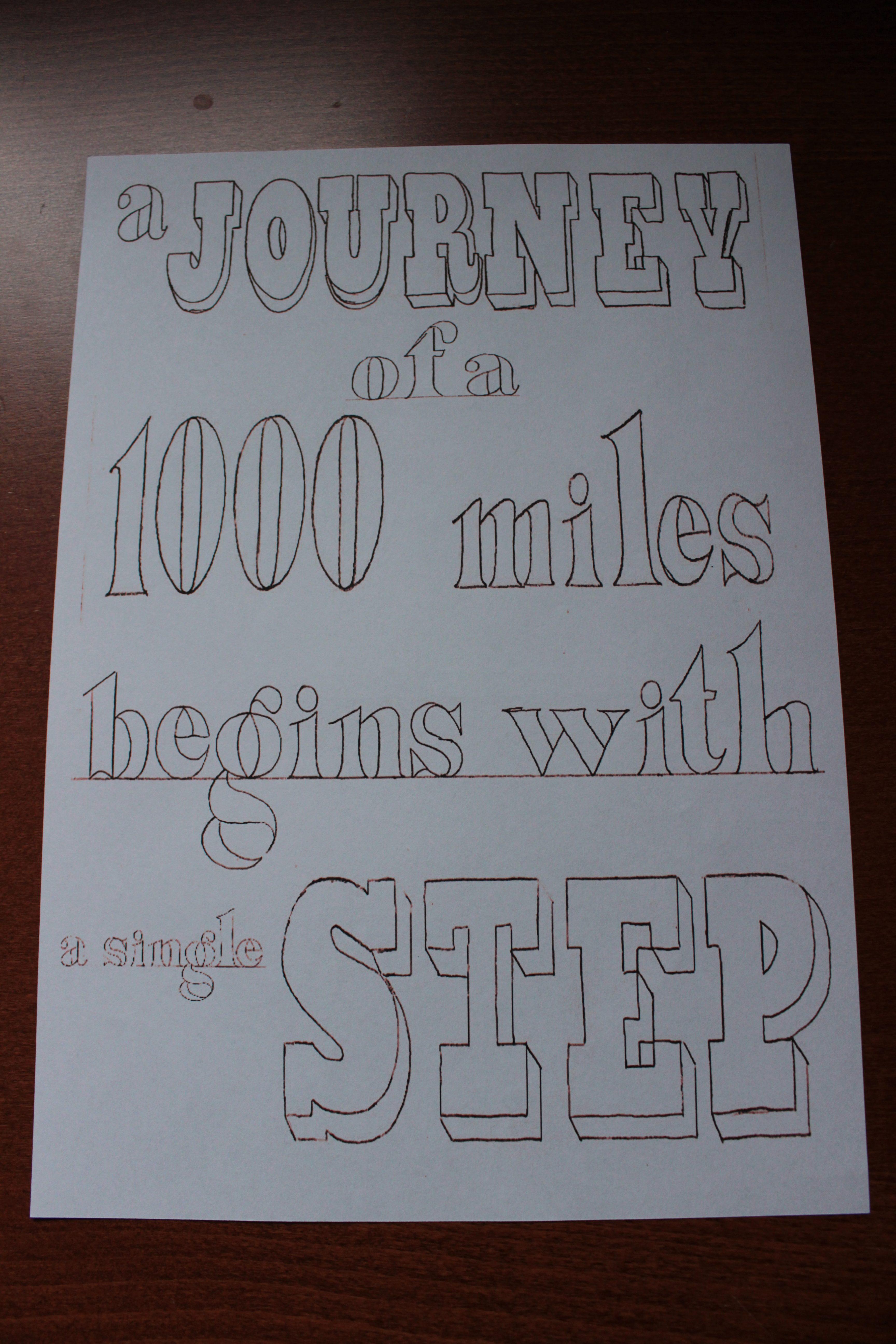 A single step - image 1 - student project