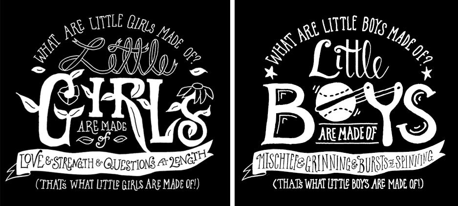What boys & girls are made of - image 1 - student project