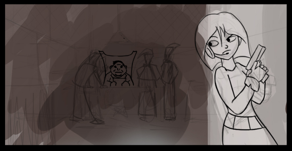 Secret Agent Storyboard Project 1 - image 2 - student project