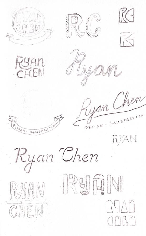 Ryan Chen Illustrations Logo - image 1 - student project