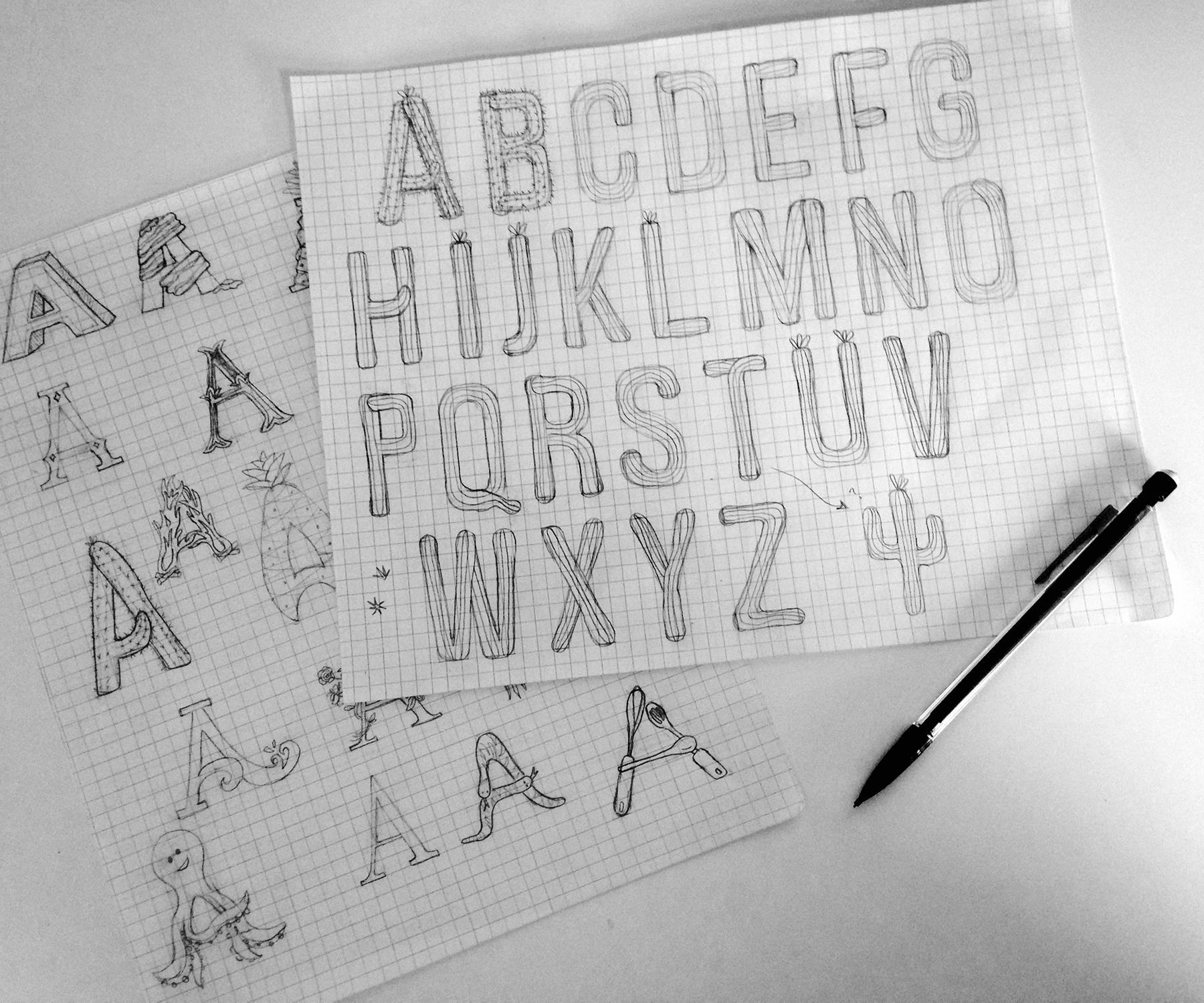 Prickly Type - image 2 - student project