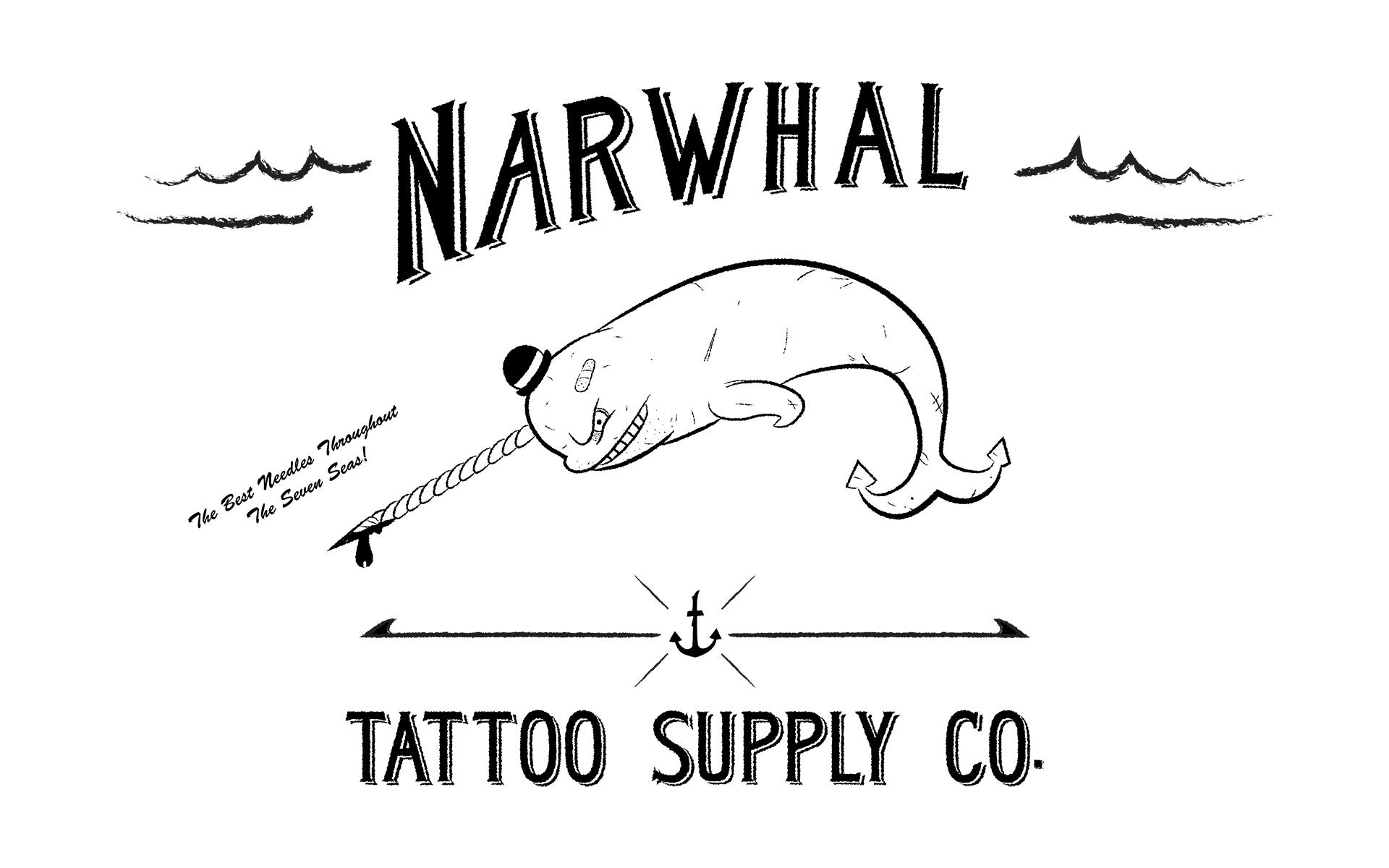 Narwhal Tattoo Supply Co. - image 7 - student project