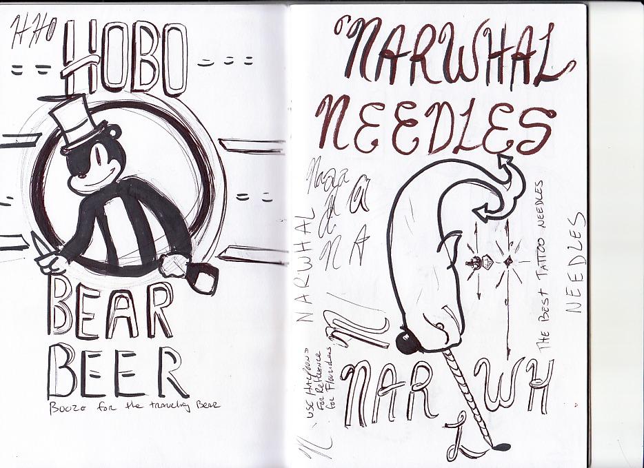 Narwhal Tattoo Supply Co. - image 4 - student project