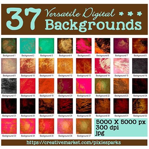 30 Grunge Rose Petal Brushes - image 6 - student project