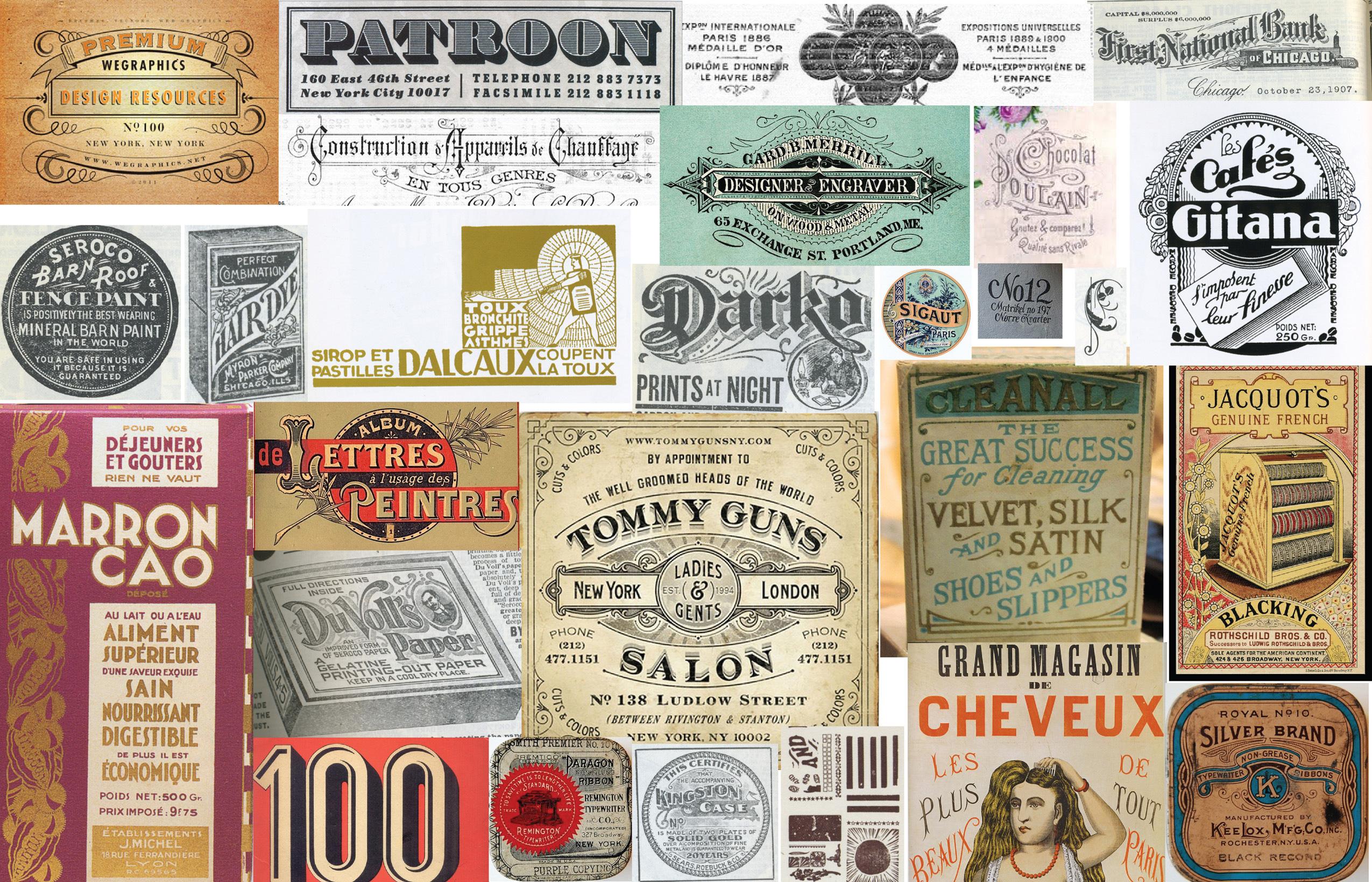 Metal Doily Press letterpress process mood board - image 1 - student project