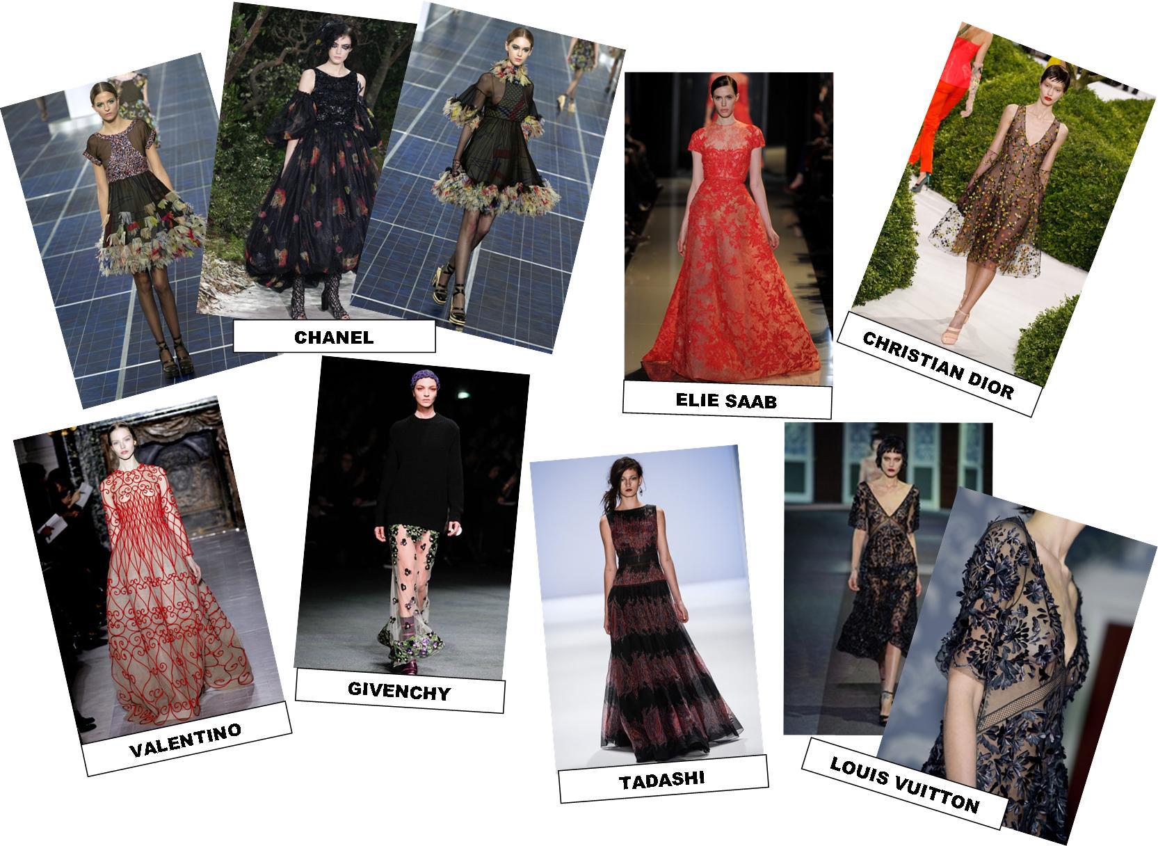 INSPIRATION: sheer black embellishment - image 2 - student project