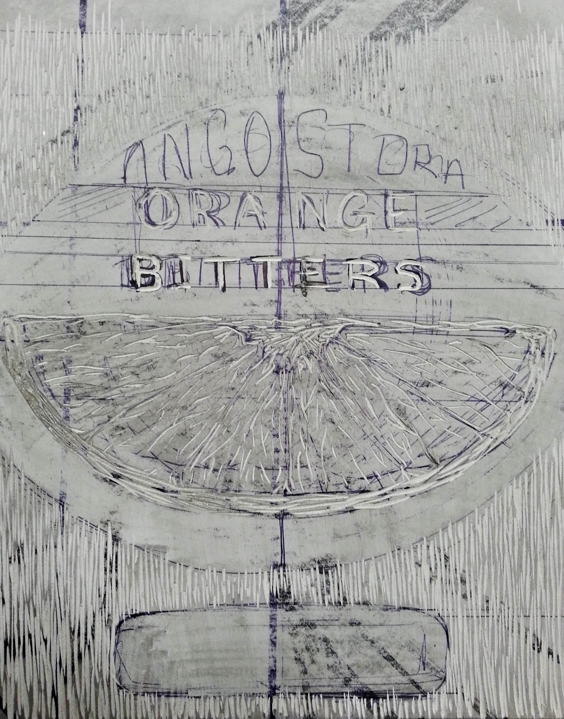 Angustora Orange Bitters Label Re-Design - image 13 - student project