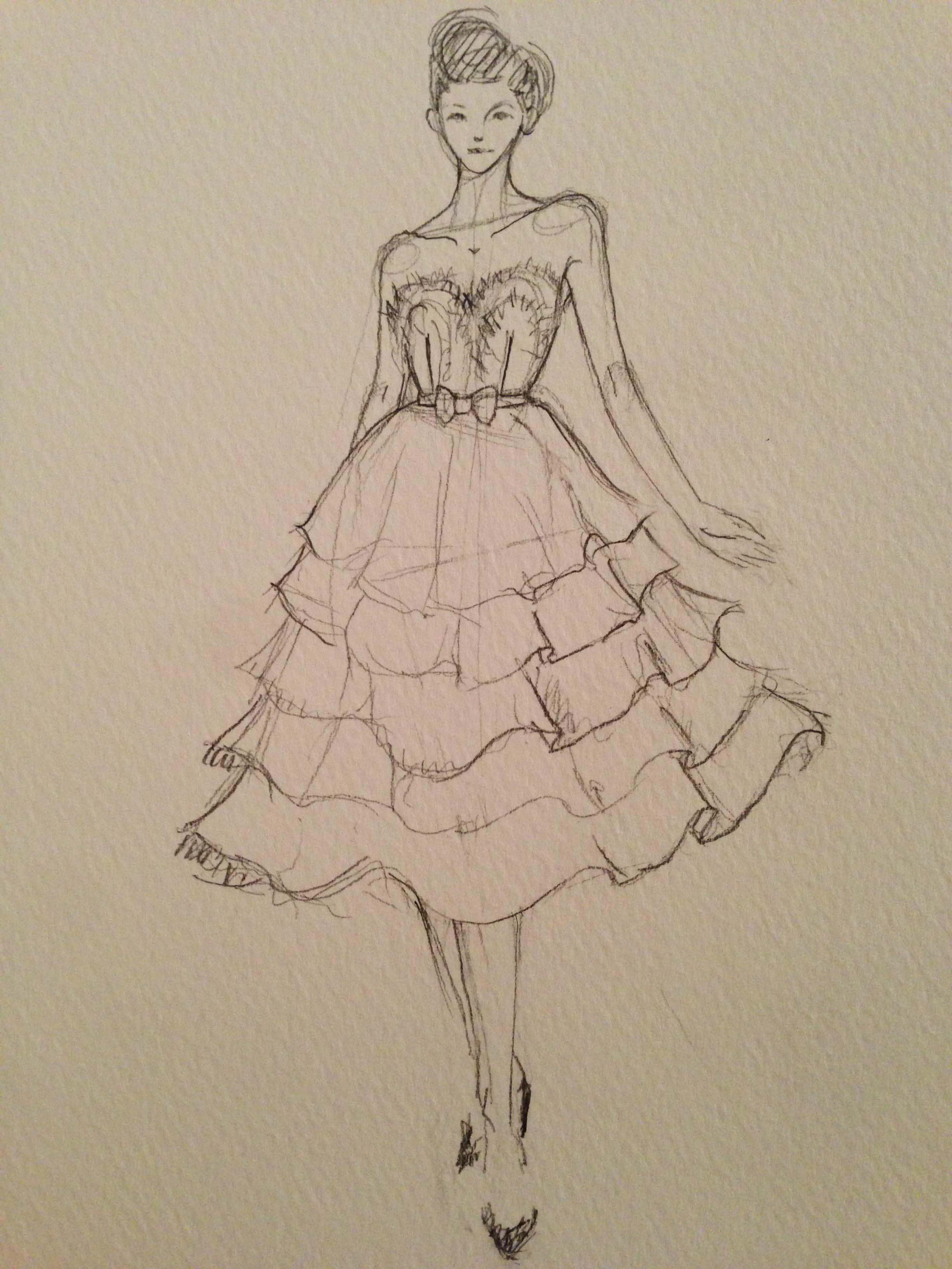 SKETCHES: Flouncy,Feminine and Full-bodied - image 4 - student project