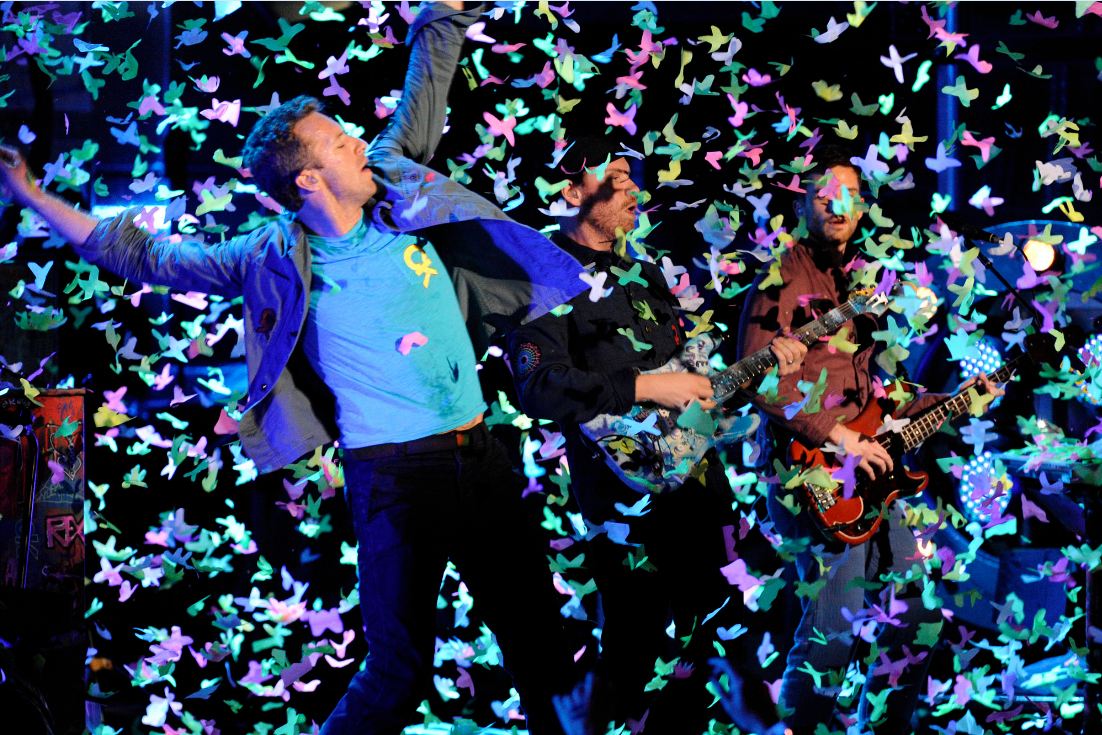 Coldplay world tour - image 3 - student project