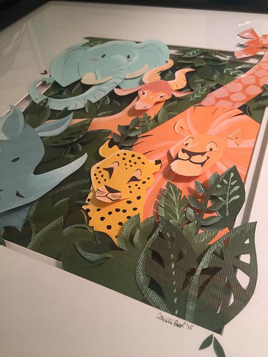 Jungle Animals Illustration - image 5 - student project