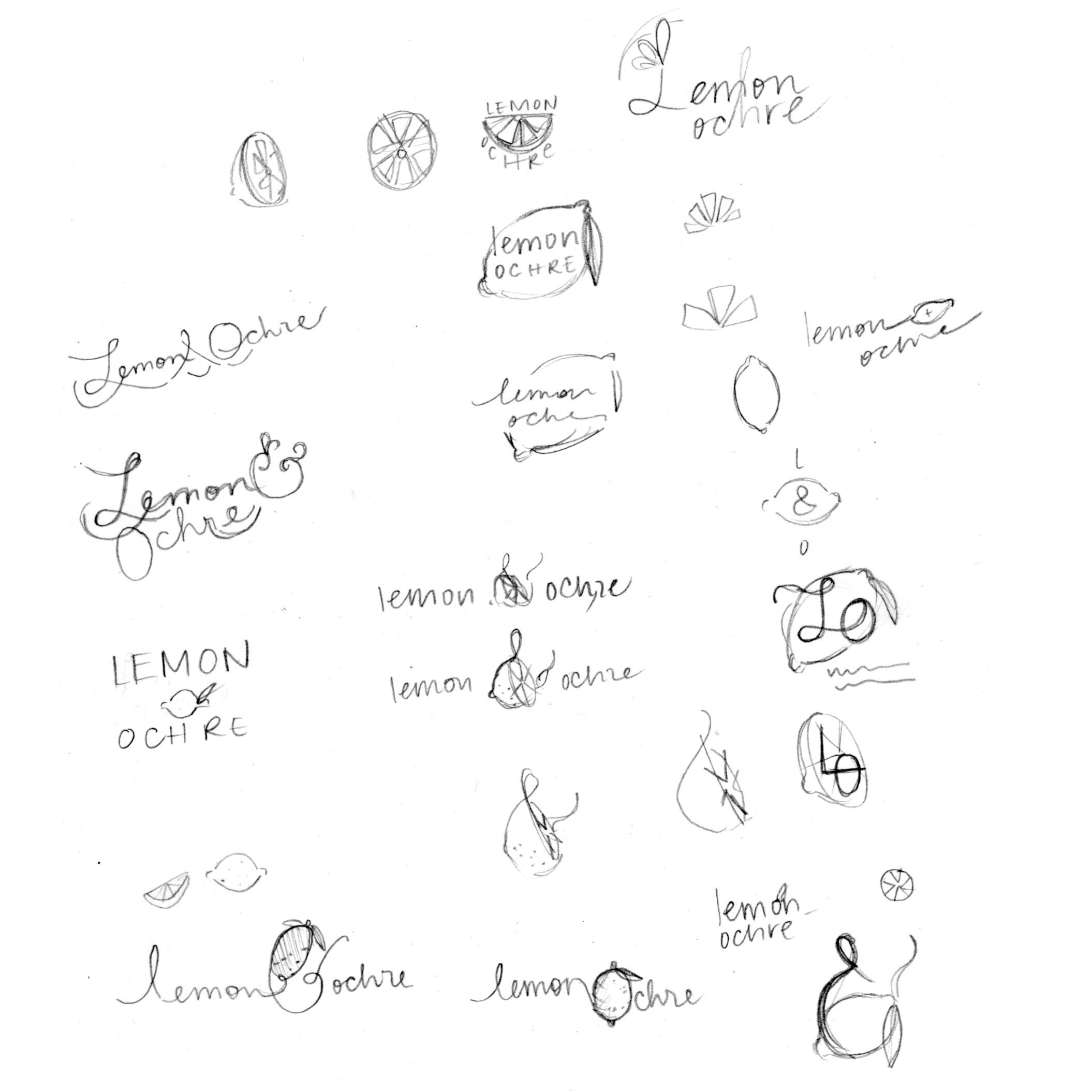 Lemon & Ochre Logo - image 2 - student project