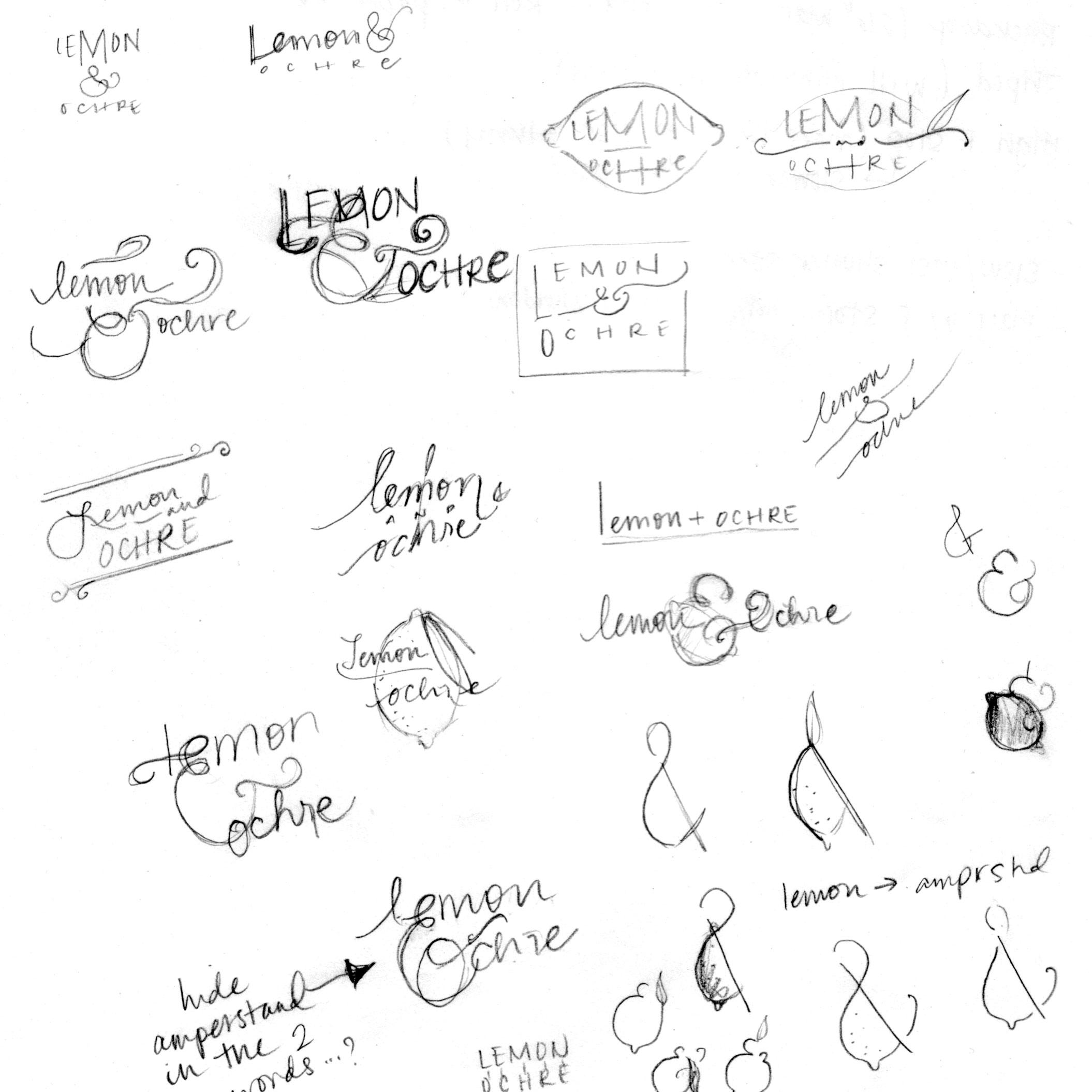 Lemon & Ochre Logo - image 1 - student project