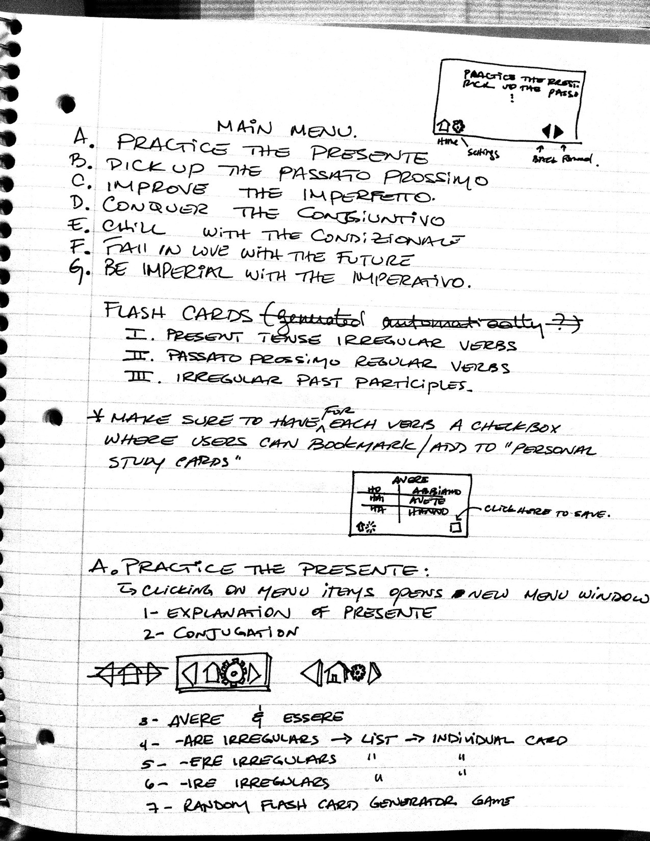 Rivera's Italian Verb Conjugator - image 2 - student project
