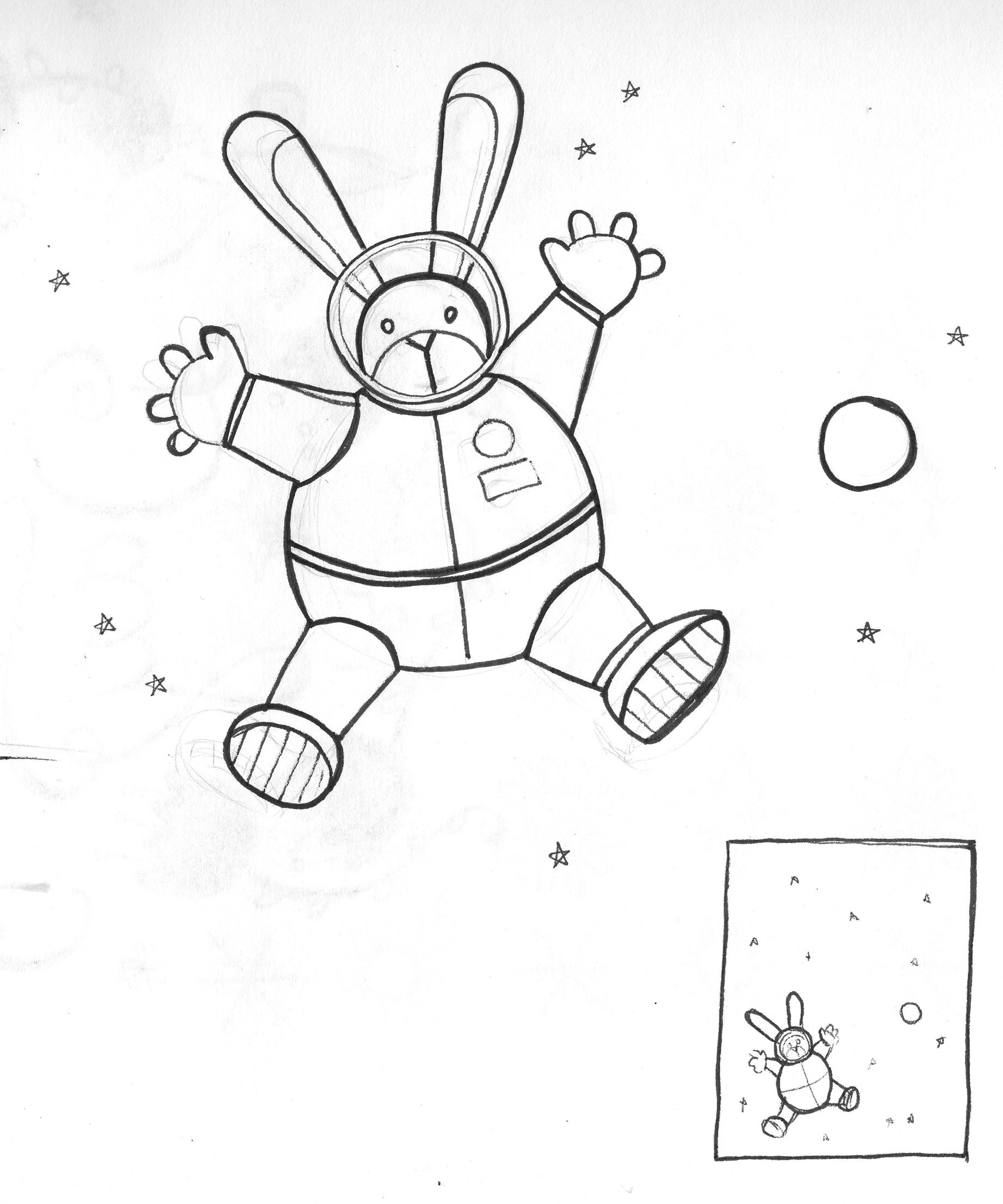 Space Bunny - image 1 - student project