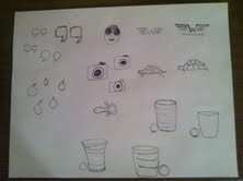 Sketches for CupidWithFriends - image 2 - student project