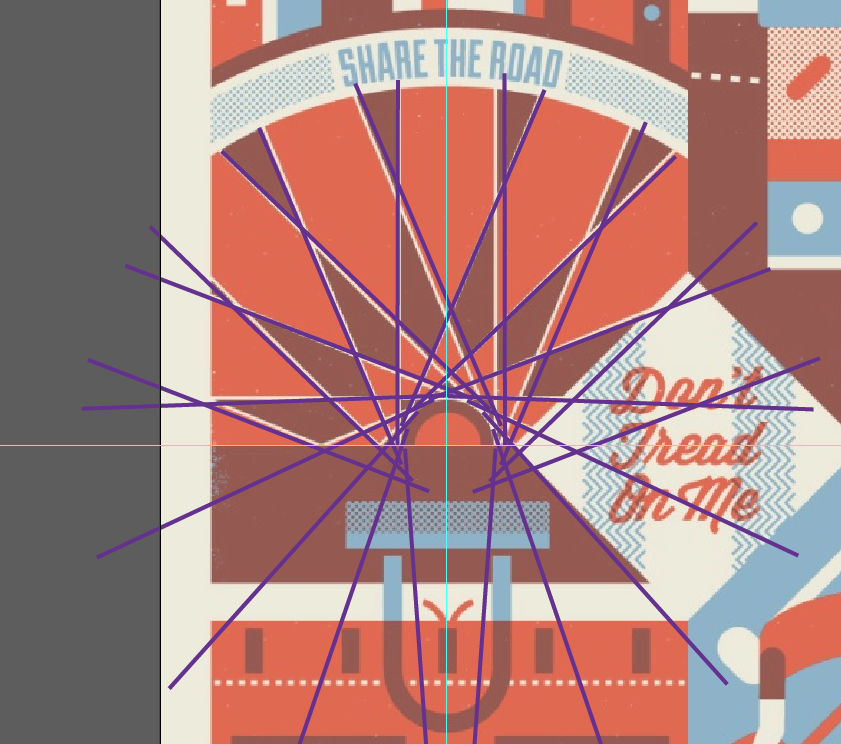 Cycling Illustrator Poster - image 4 - student project