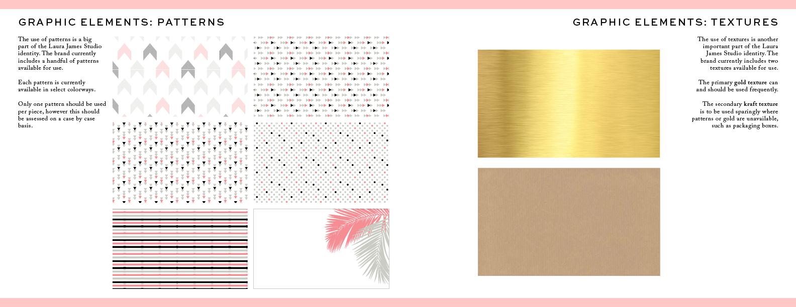 Laura James Studio Brand guide - image 10 - student project