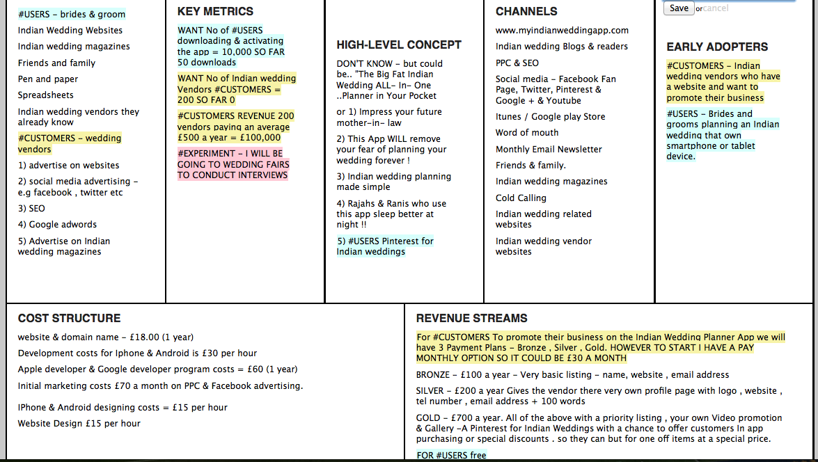 My Indian Wedding Planner App - image 2 - student project